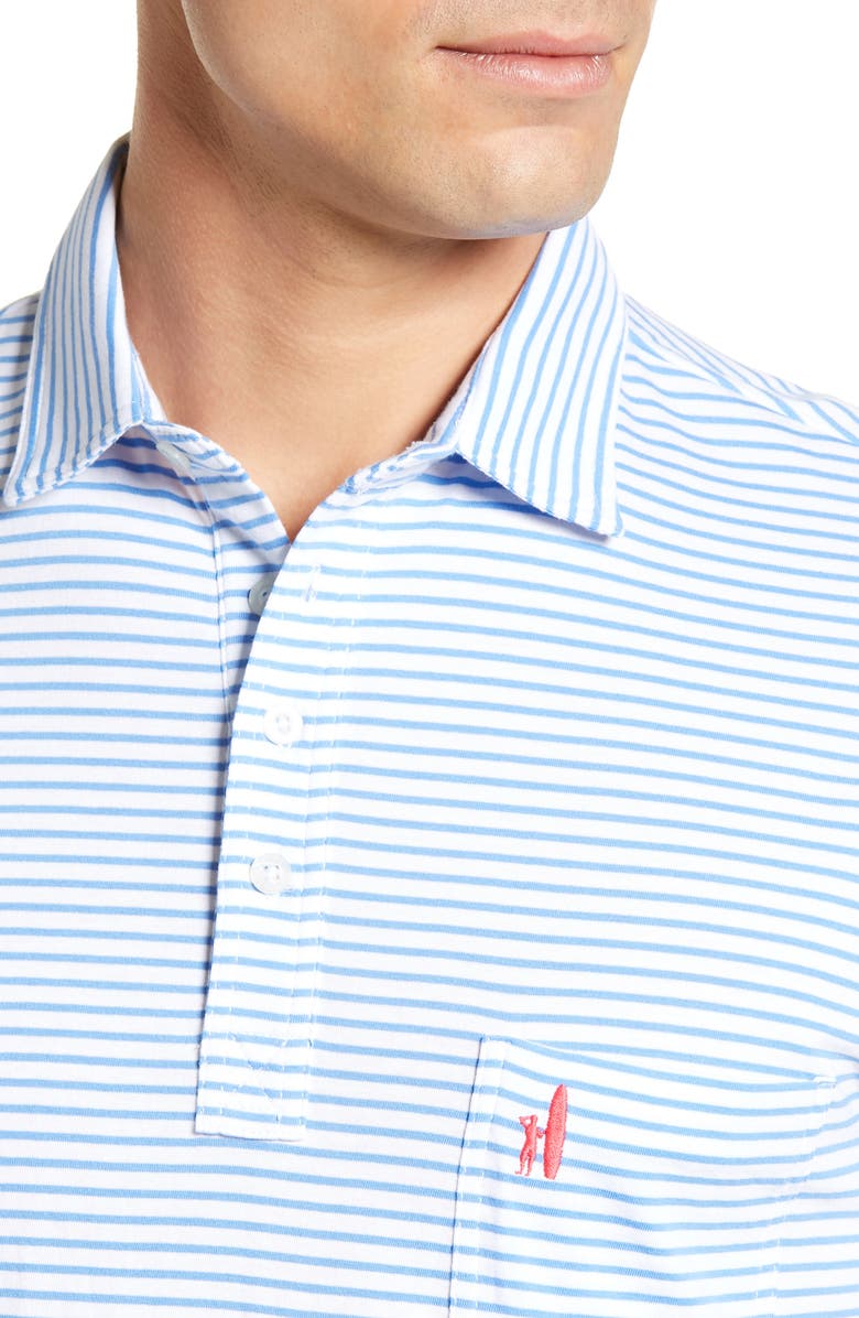 johnnie-O Macon Classic Fit Stripe Polo, Alternate, color, 