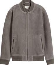 Nordstrom Suede Bomber Jacket