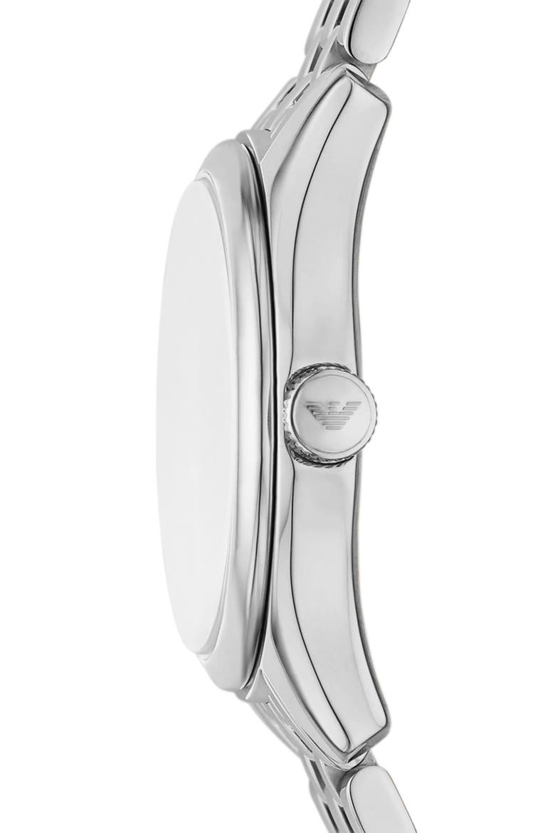Mother-of-Pearl Dial Bracelet Watch, 32mm, Alternate, color, SILVER