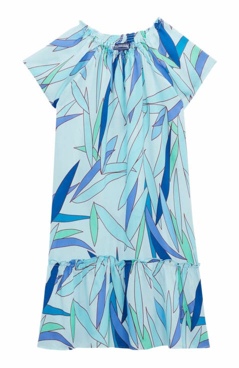 Kids' Madrague Cotton Voile Dress