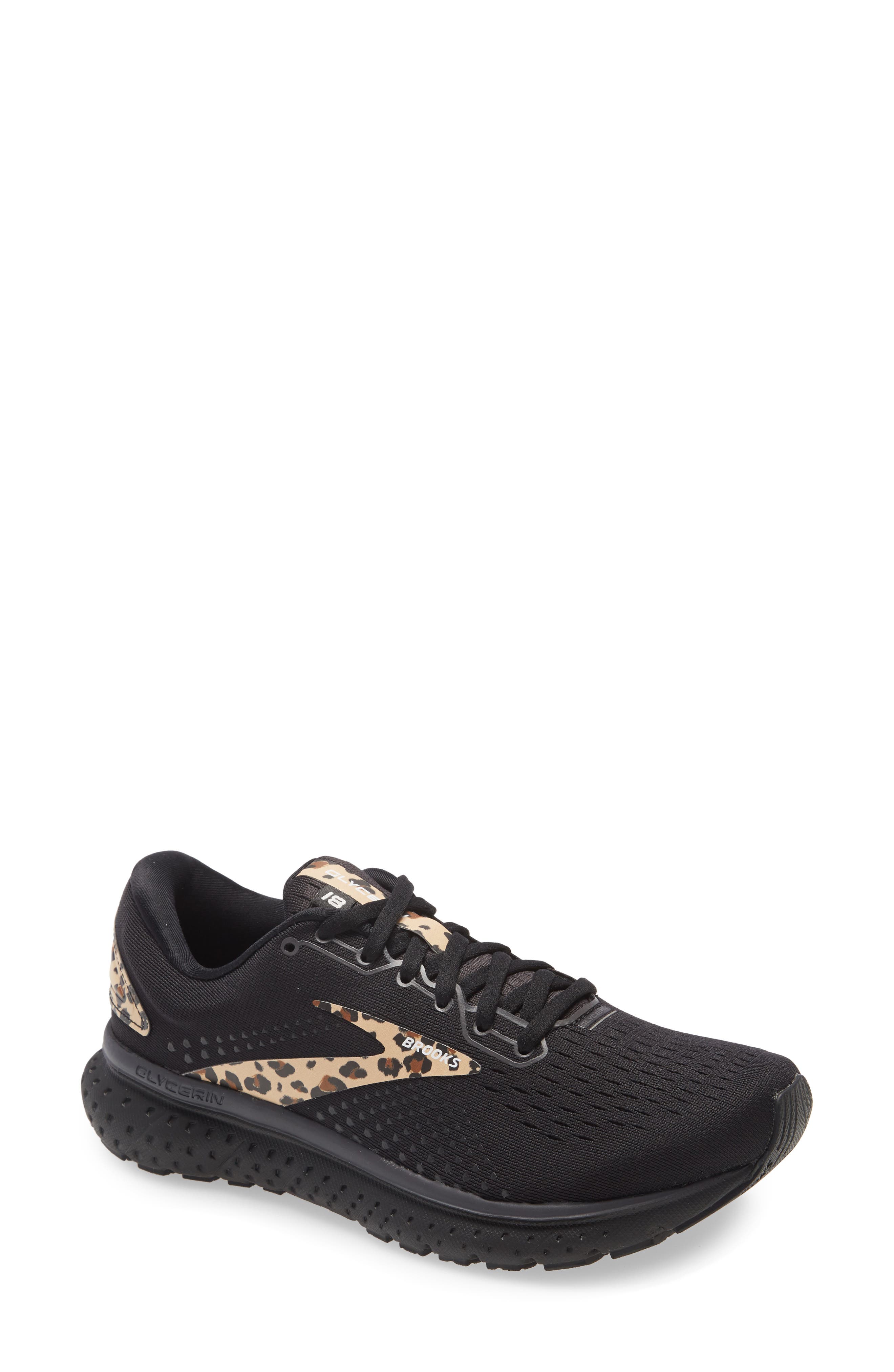 Glycerin 18 Running Shoe, Main, color, BLACK/BLACKENED PEARL LATTE