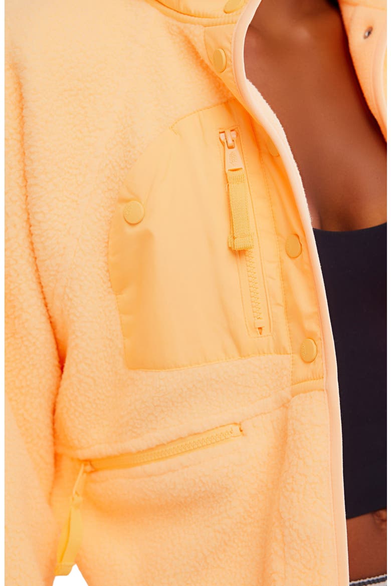 FP Movement Hit the Slopes Fleece Jacket, Alternate, color, NEON CLEMENTINE