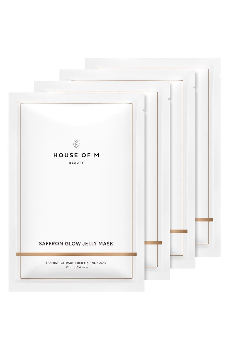 HOUSE OF M Saffron Glow Jelly Mask, Main, color, 