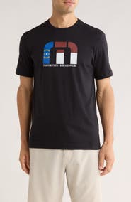 TravisMathew Record Locator Cotton Graphic T-Shirt