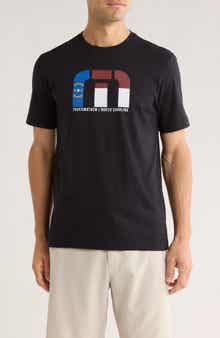 TravisMathew Record Locator Cotton Graphic T-Shirt