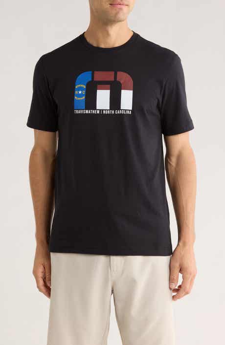 TravisMathew Record Locator Cotton Graphic T-Shirt