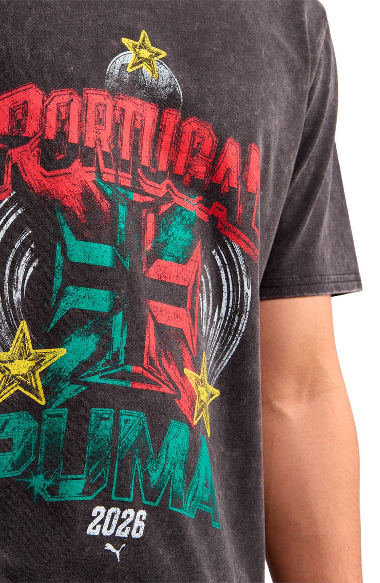 PUMA Fanpack '90s Bespoke Portugal Cotton Graphic T-Shirt, Alternate, color, 