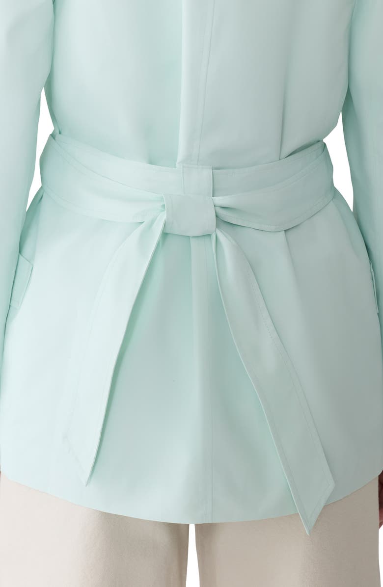 Soia & Kyo Medina Double Breasted Water Repellent Jacket, Alternate, color, Aquatic Mint