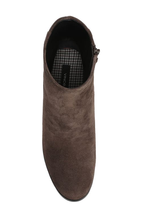 Vince Elora Lugged Plain Toe Bootie In Brown