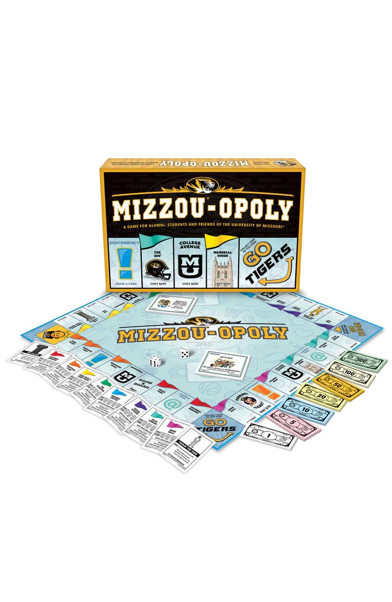 Late for the Sky University Of Missouri Mizzouopoly Monopoly Board Game, Alternate, color, 