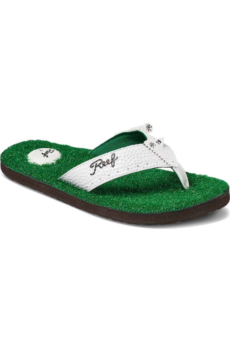 Reef Mulligan Golf Flip Flop, Main, color,