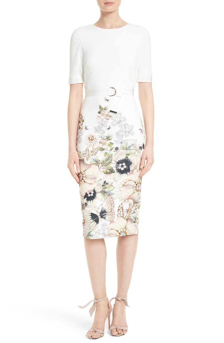 Ted Baker London Layli Sheath Dress, Main, color, 