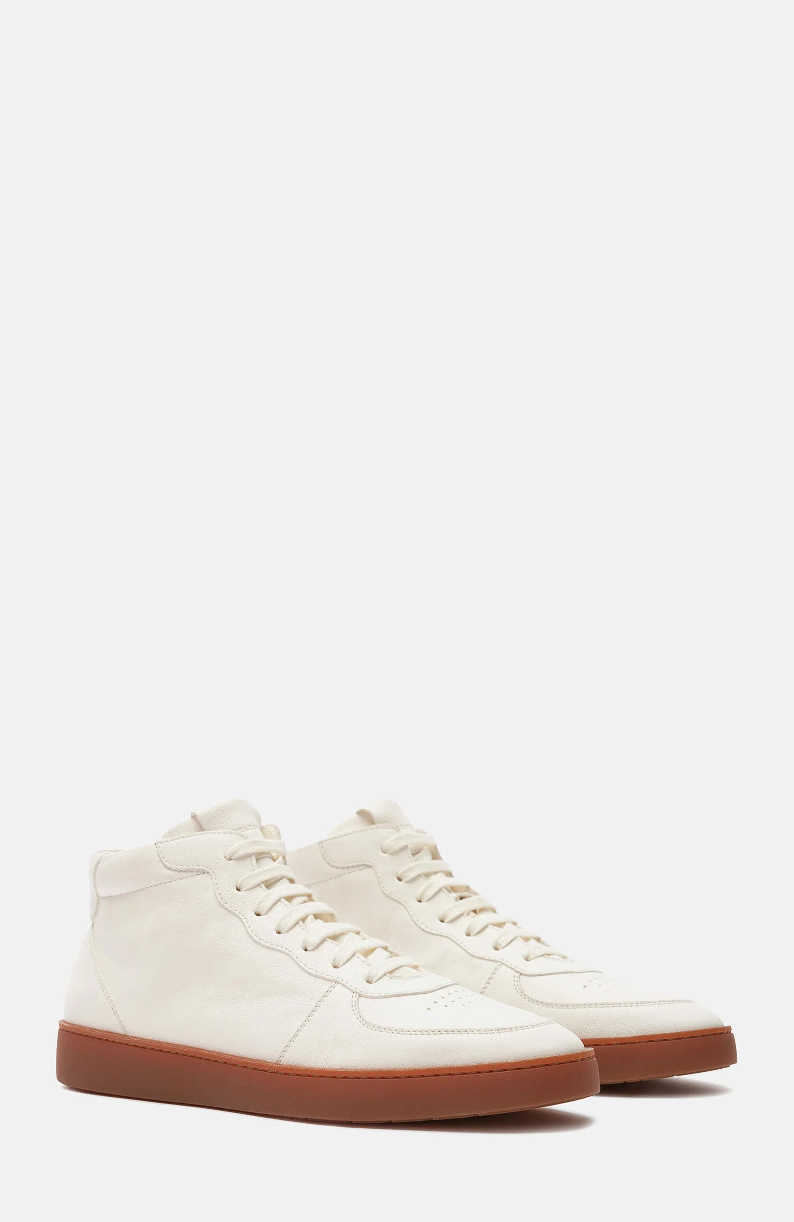 SCAROSSO Augusto Sneakers, Main, color, White - Calf