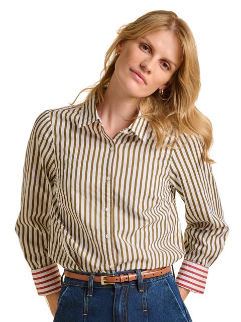 Vicky Long Sleeve Striped Shirt