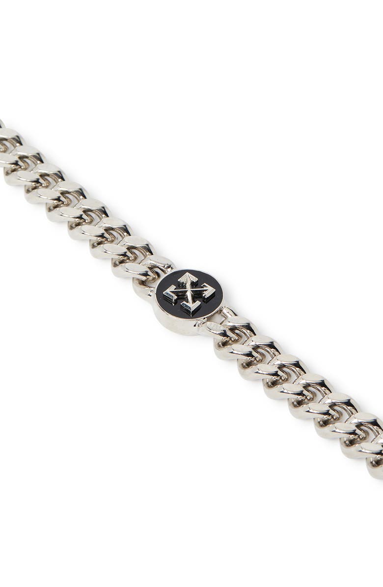 OFF WHITE Men's Round Arrow Bracelet, Alternate, color,