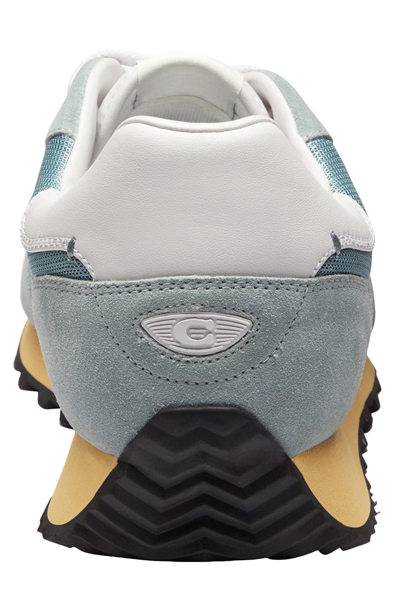 COACH Retro Runner Sneaker, Alternate, color, Sea Mist/ Optic White
