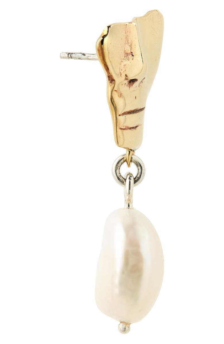 FARIS Portra Pearl Drop Earrings, Alternate, color, 