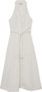 Reiss Tor Tie Waist Sleeveless Maxi Dress