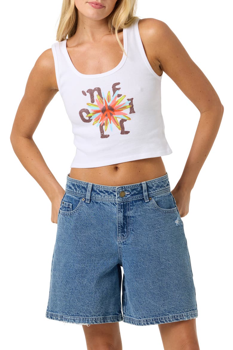 Nola Denim Shorts, Alternate, color, INDIGO