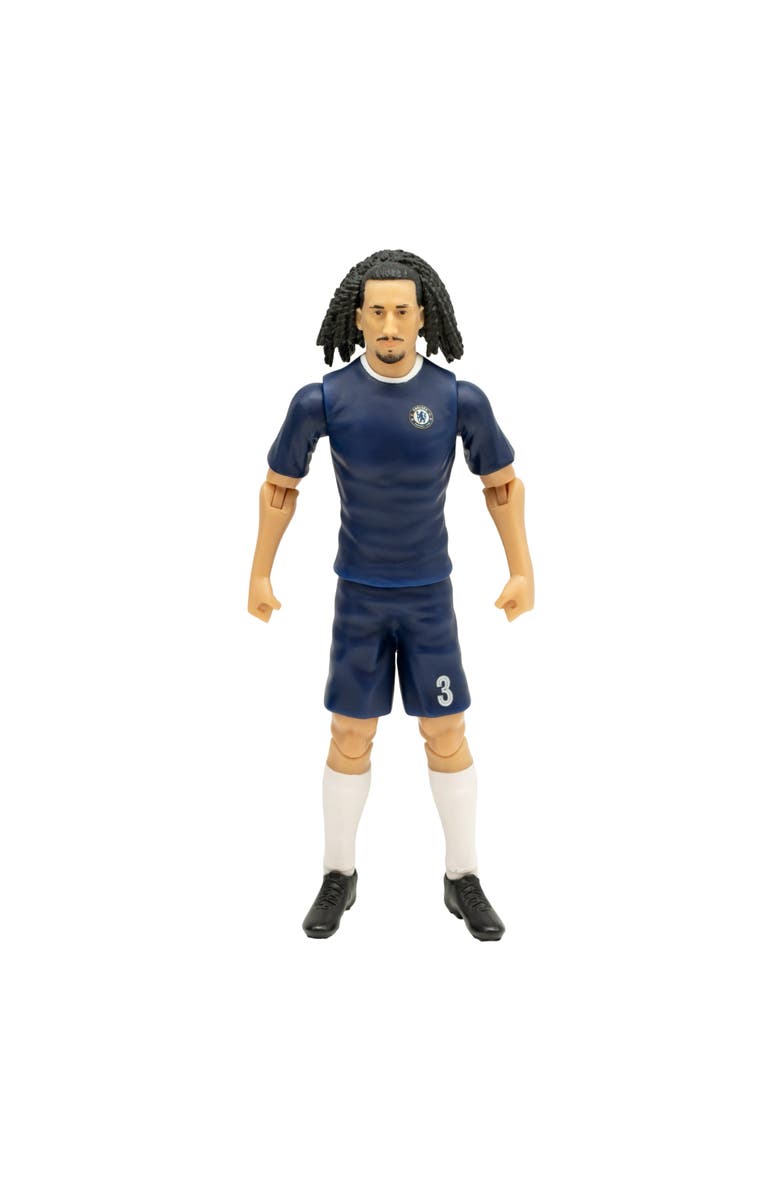 Banbo Toys Sockers Chelsea Marc Cucurella 8" Soccer Action Figure, Main, color, Blue