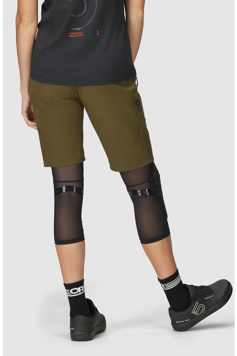 Freewheel MTB Lite Ride Shorts, Alternate, color, DARK OLIVE