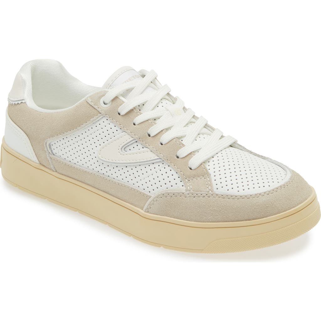 Tretorn Harlow Elite Sneaker in White/Off White