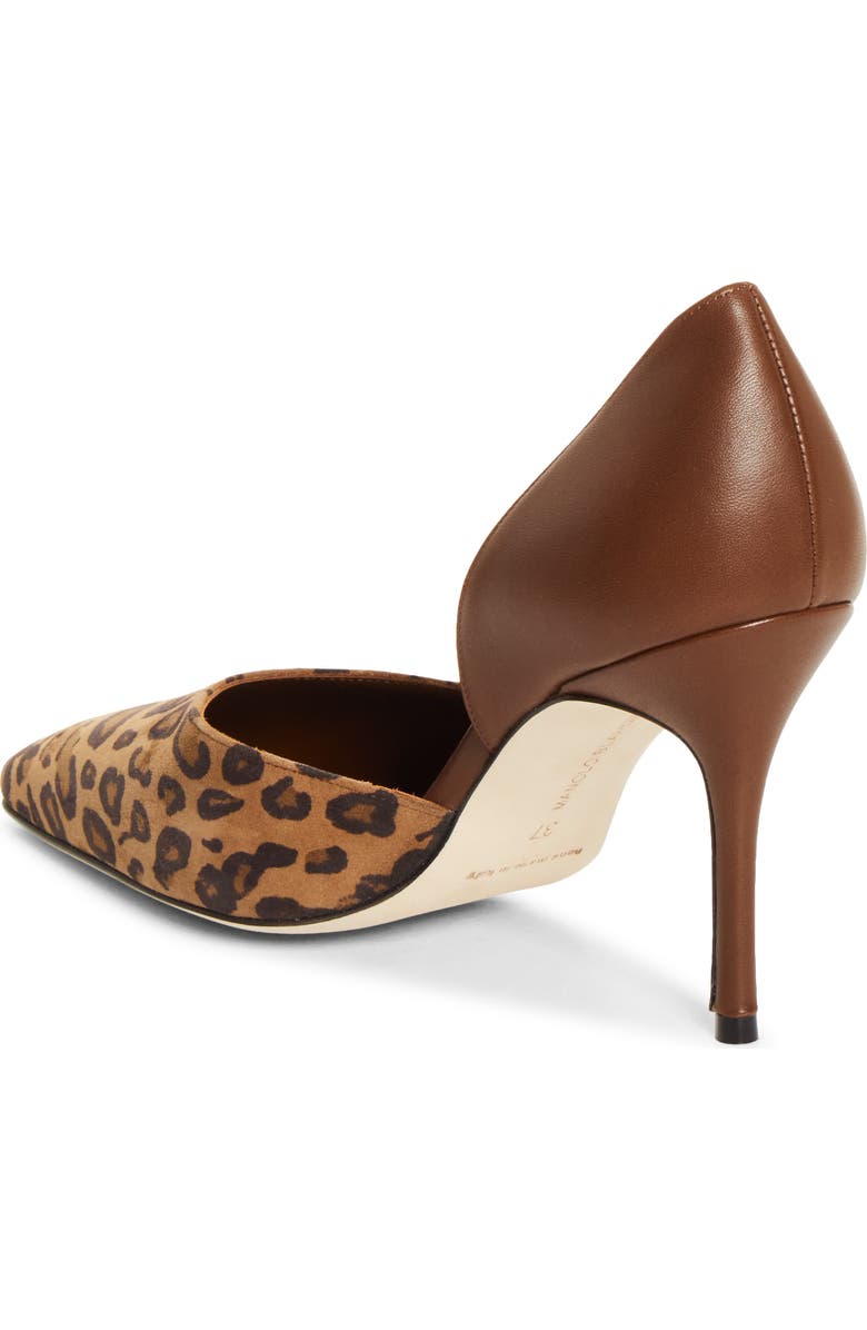 Manolo Blahnik Taylerbinu d'Orsay Pump, Alternate, color, Ypri 902D/Dbrw 2079