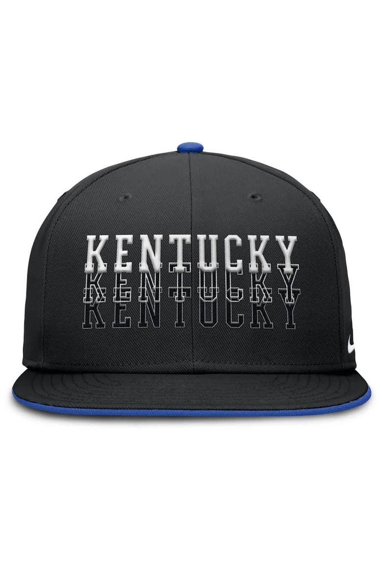 Men's Nike  Black Kentucky Wildcats True Primetime Performance Fitted Hat, Alternate, color, Black