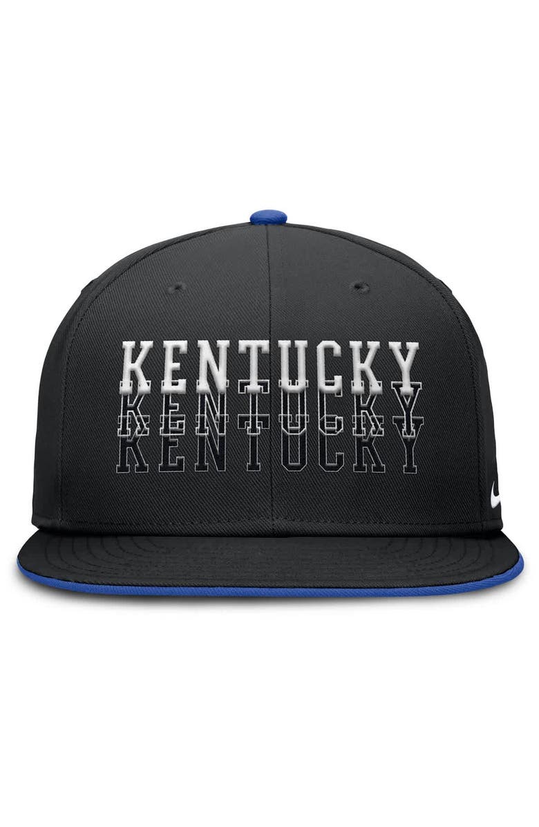 Nike Men's Nike Black Kentucky Wildcats True Primetime Performance Fitted Hat, Alternate, color, Black