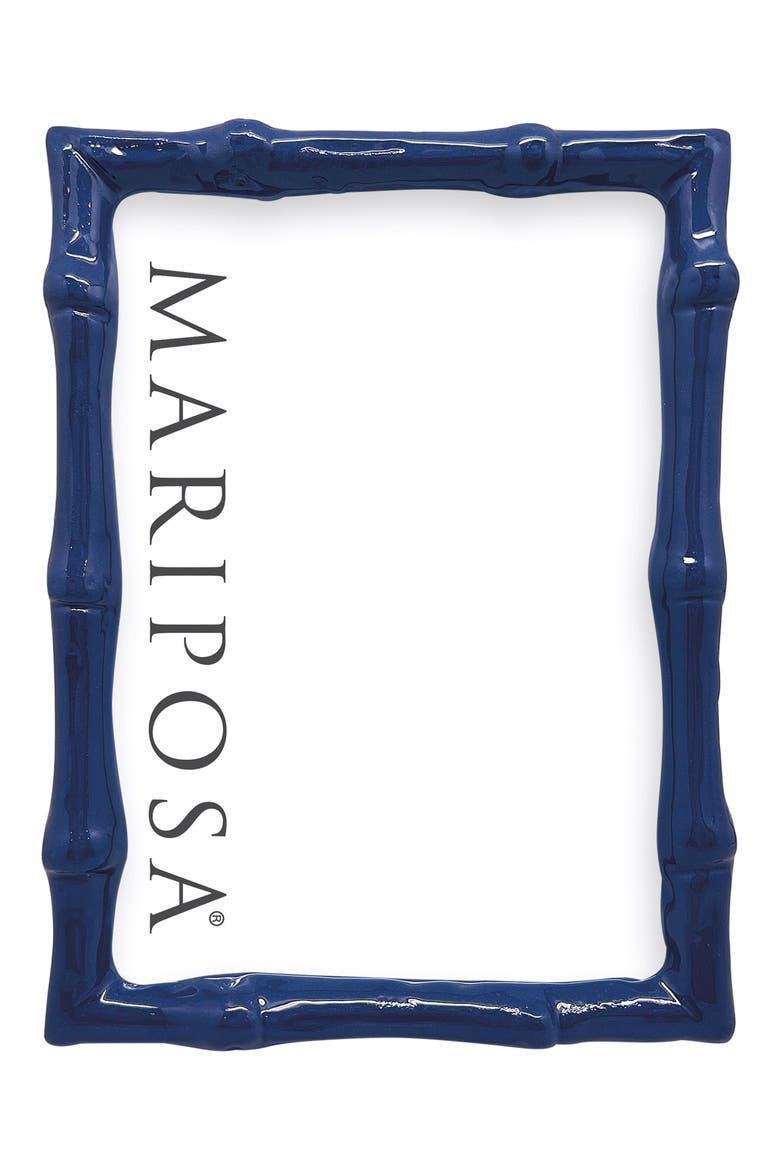 Blue Sand Cast Aluminum Picture Frame, Alternate, color, BLUE