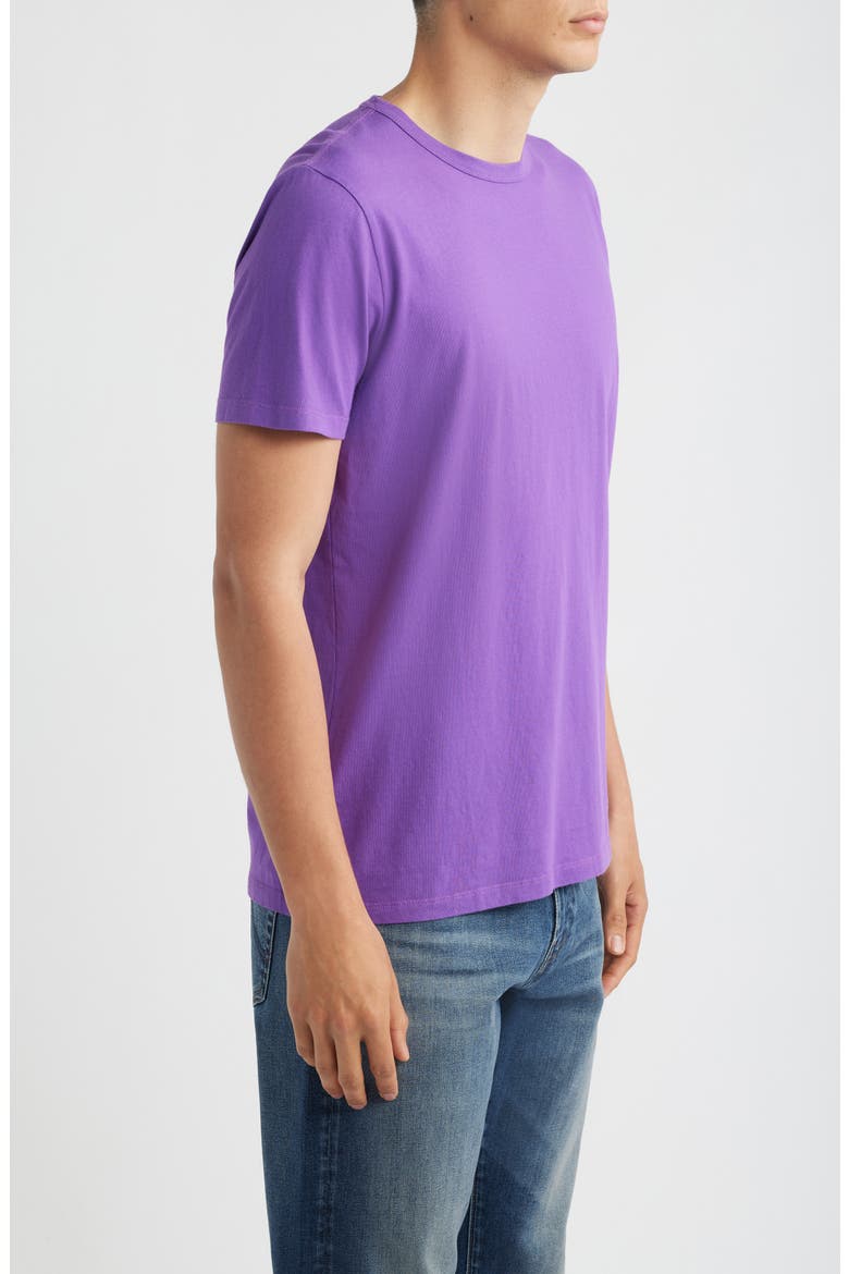 Shop Solid Organic Cotton T-Shirt, Alternate, color, PURPLE MAGIC
