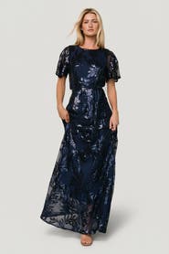 Baltic Børn Muse Sequin Maxi Dress