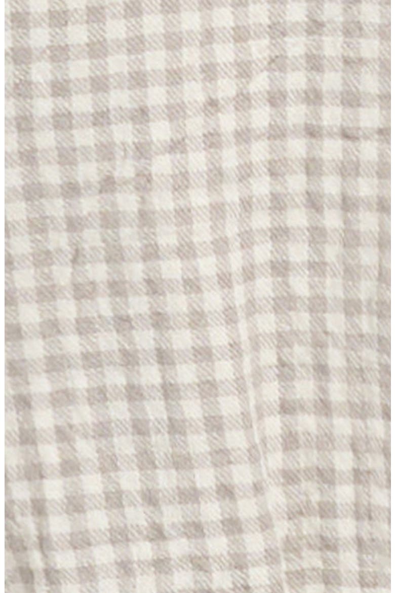 Matteo Gingham Cotton Romper, Alternate, color, SAGE
