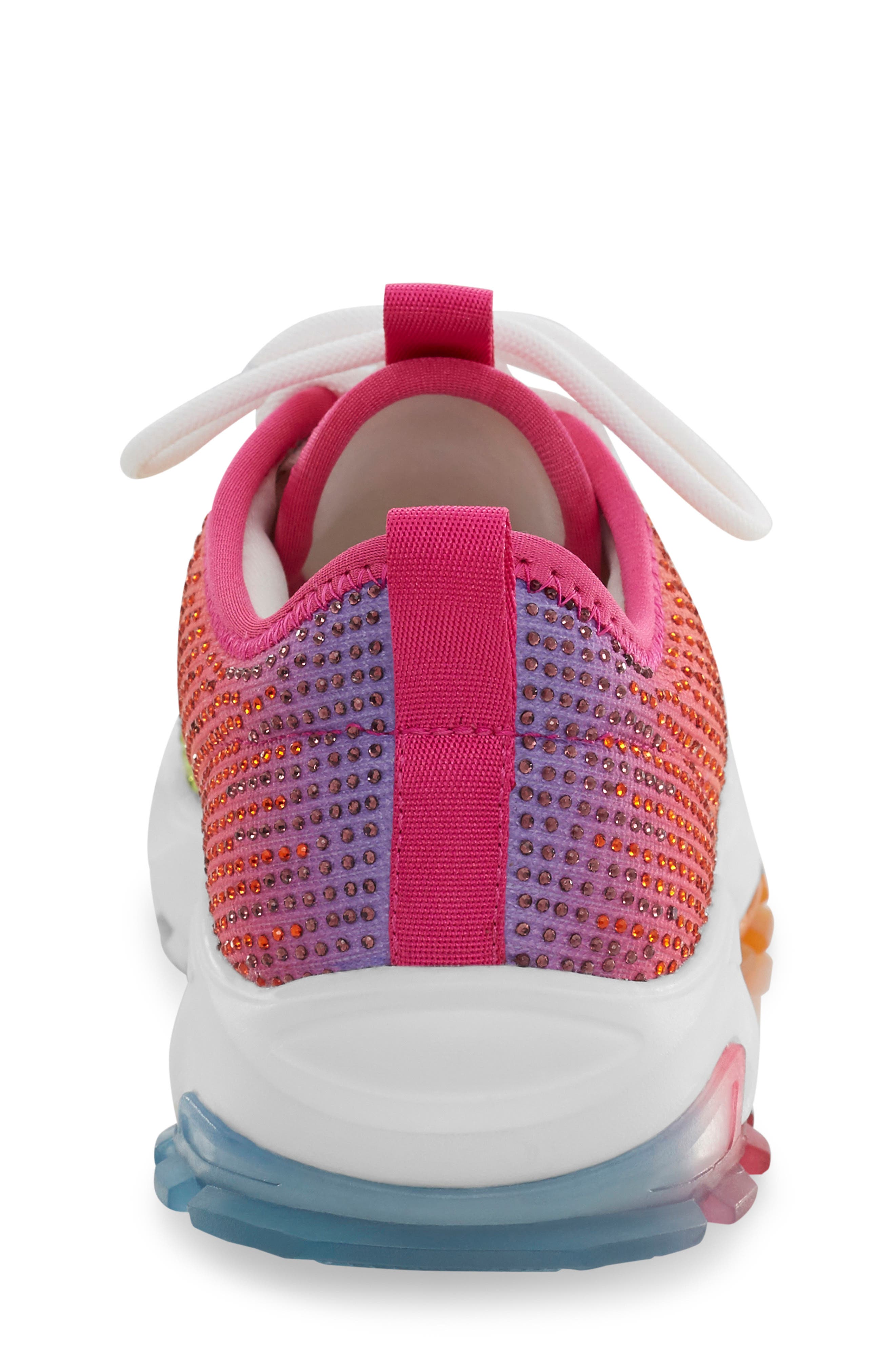 Kurt Geiger London Kids' Mini Lettie Crystal Sneaker, Alternate, color, 