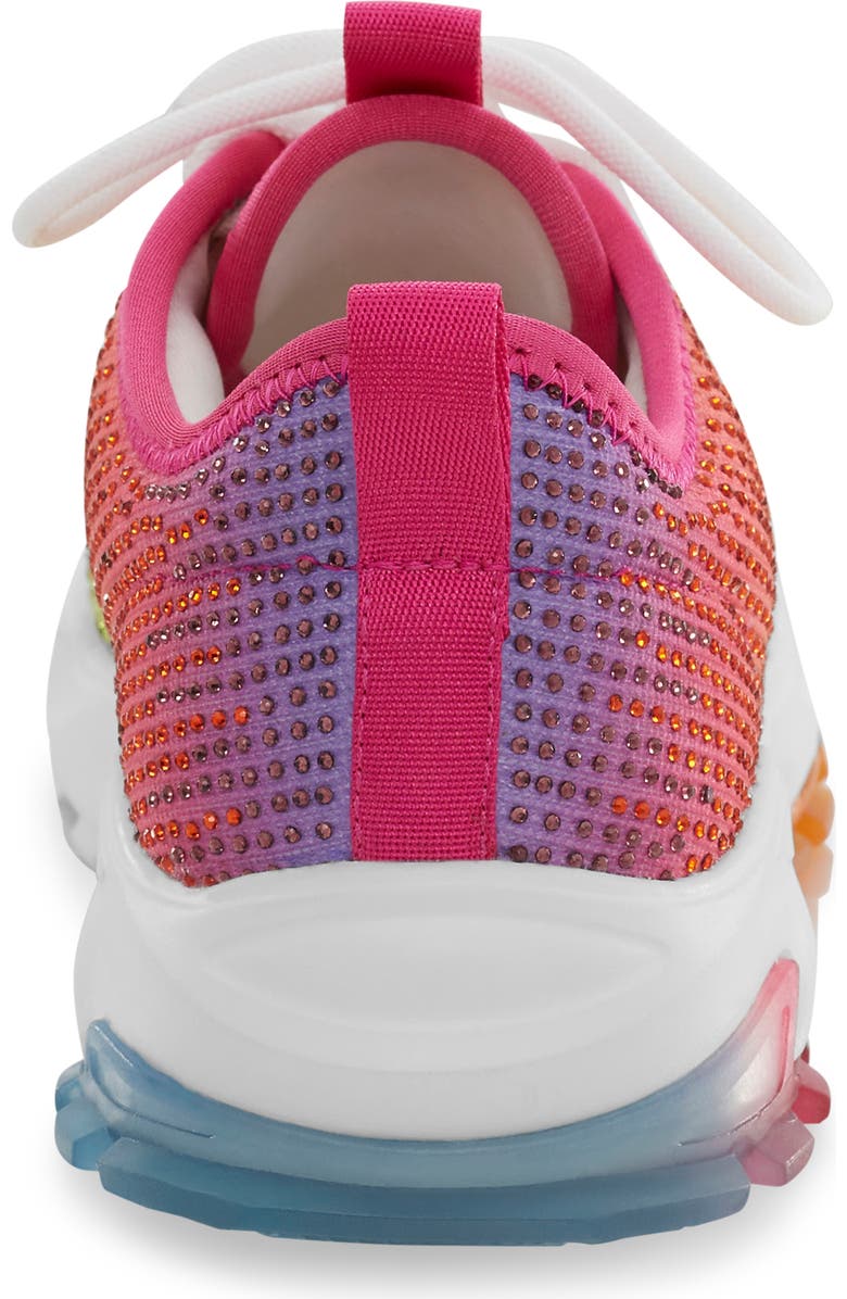 Kurt Geiger London Kids' Mini Lettie Crystal Sneaker, Alternate, color,