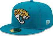 New Era Men's New Era Teal Jacksonville Jaguars Omaha 59FIFTY Fitted Hat