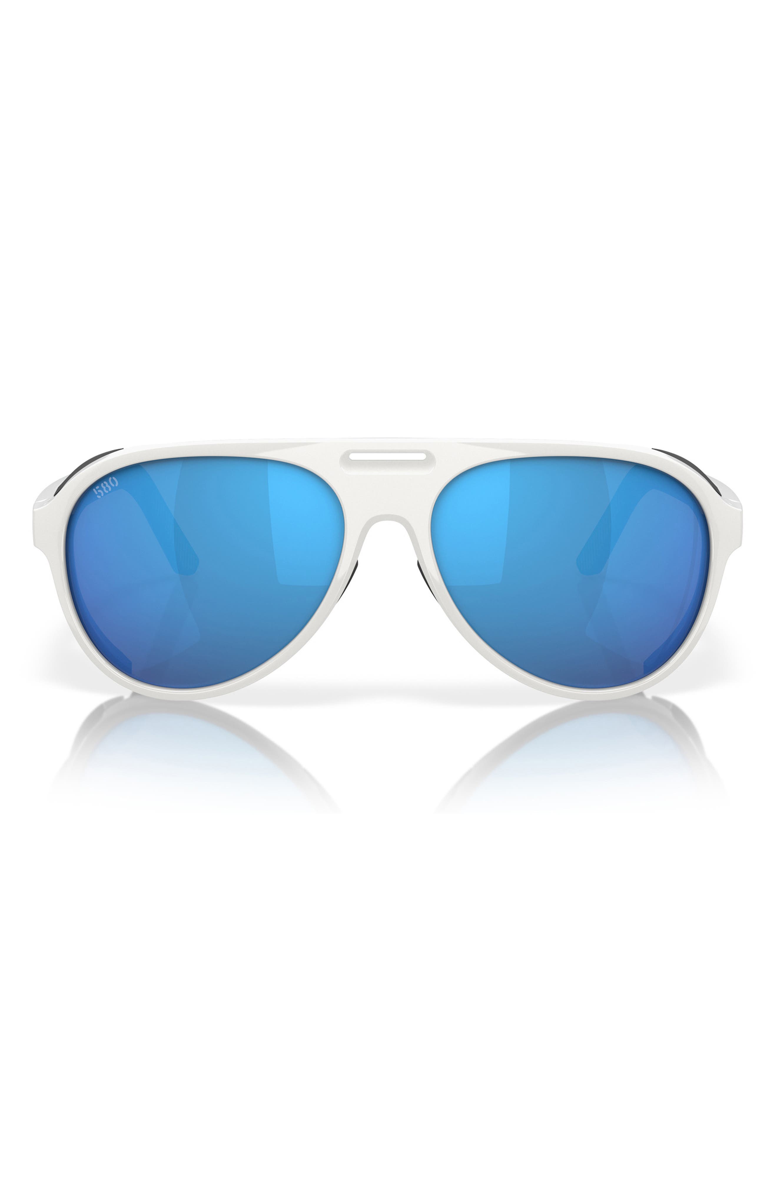 HULL WHITE/ BLUE MIRROR