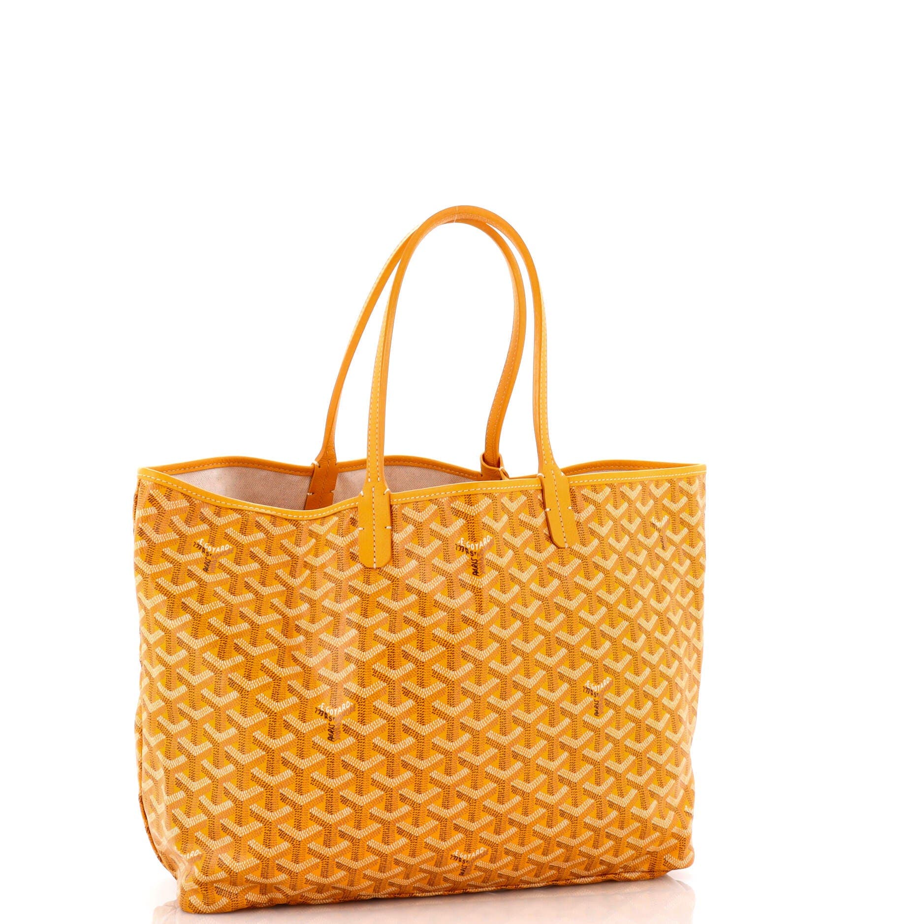 Pre-Owned Goyard Saint Louis Tote Coated Canvas PM, Alternate, color, Yellow