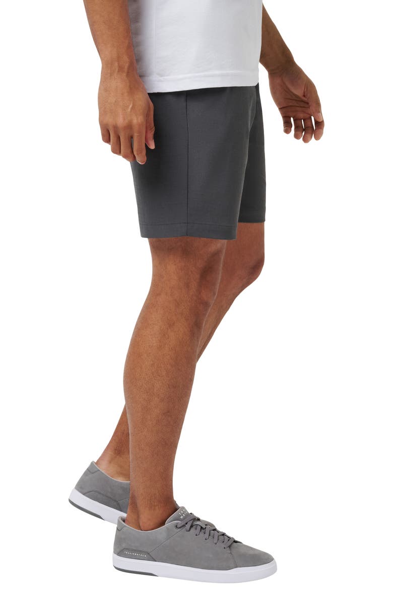 TravisMathew Vineyard Visit Shorts, Alternate, color, Heather Black