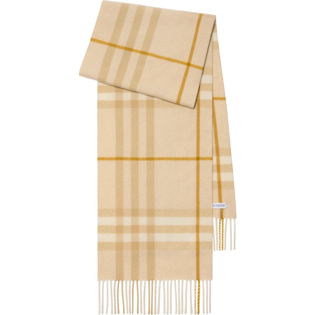 Burberry Giant Check Cashmere Scarf
