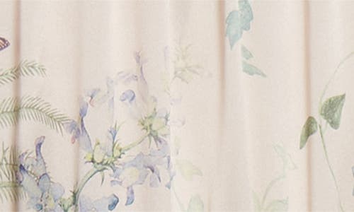 Shop Camilla Floral Appliqué Tiered Silk Charmeuse Maxi Dress In Palacio Playground