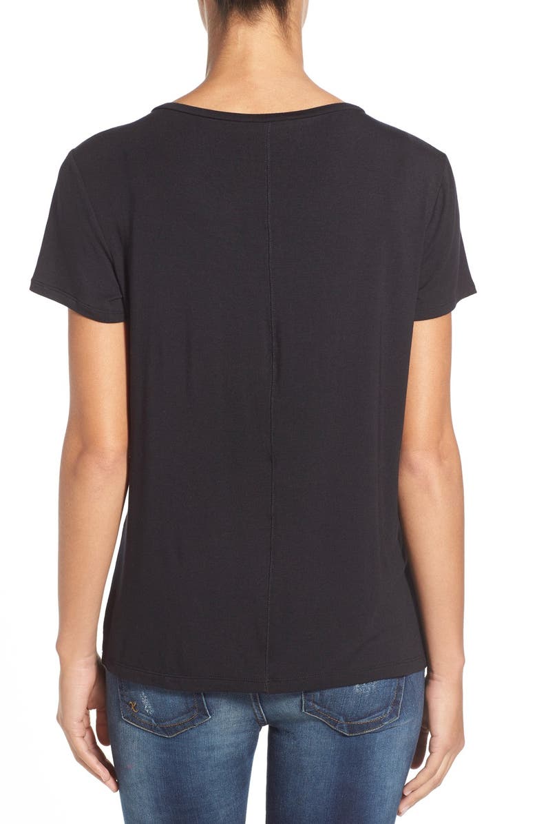 Halogen<sup>®</sup> Modal Jersey V-Neck Tee, Alternate, color,