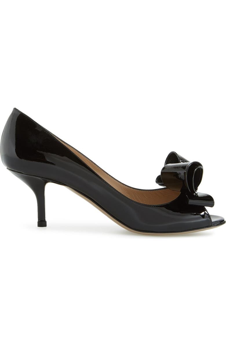 Valentino Garavani Couture Bow Pump, Alternate, color,