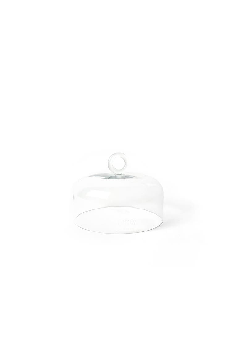 Small Ring Handle Glass Dome, Main, color, No Color