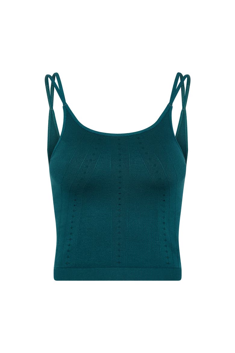 Shantala Medium Support Seamless Sport Top, Alternate, color, Deep Green