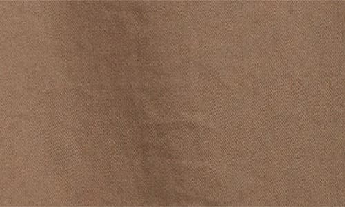 Burberry Beige Skirt With Adjustable Belt And Button Closure In Cotton Woman In Brown
