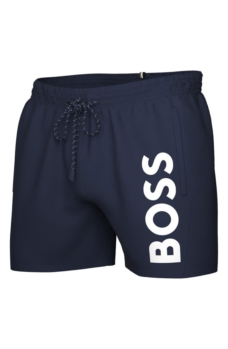 BOSS Octopus Swim Trunks, Main, color,