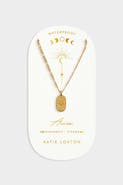 Katie Loxton 'Aries' Waterproof Gold Zodiac Necklace