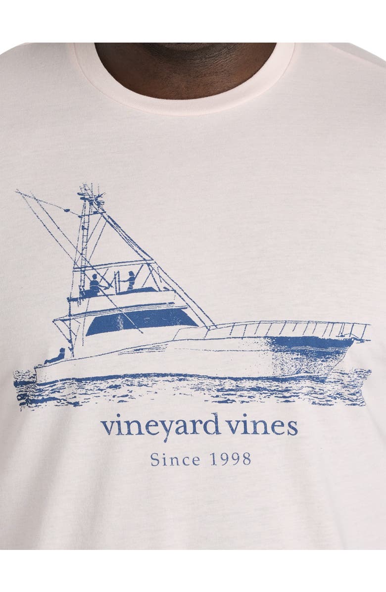 vineyard vines Big & Tall Sportfisher Waves Dune Graphic T-Shirt, Alternate, color, Pink Dogwood Heather