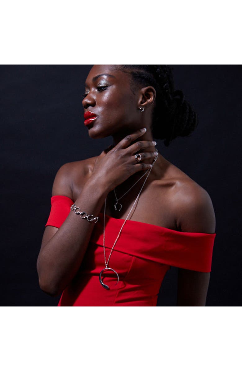 Lucy Quartermaine Luna Ring, Alternate, color, Sterling Silver